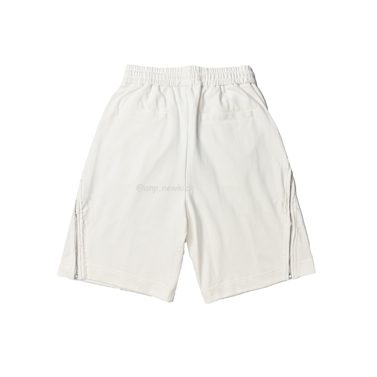 Chrome Hearts 23ss Black White Side Zipper Shorts (3) - newkick.app